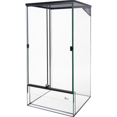 Diversa Terrarium Wysokie Szklane 45x45x90cm 4mm z Siatką Wentylacyjną 132154