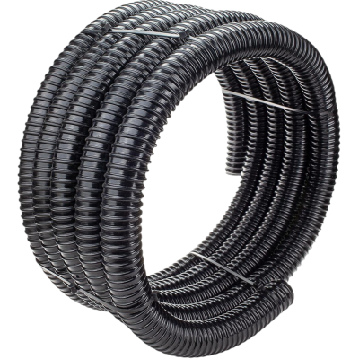 CAŁA ROLKA 30m Wąż KARBOWANY Czarny Do Oczka Pompy 13mm