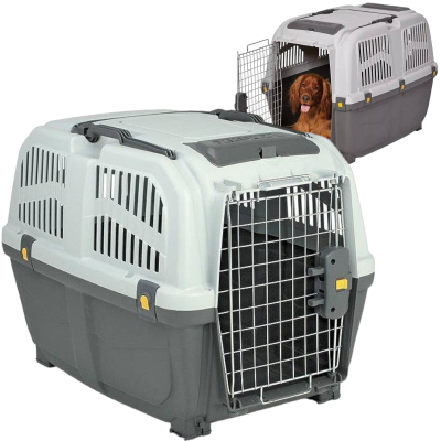 MPS Transporter Lotniczy Dla Psa Kota do 35kg Scudo 5 Szary 79x58,5x65cm IATA