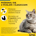 ELANCO Adtab Skuteczna Tabletka do Rozgryzania i Żucia na Kleszcze Pchły Pasożyty dla Kota 0,5-2kg