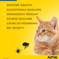ELANCO Adtab Skuteczna Tabletka do Rozgryzania i Żucia na Kleszcze Pchły Pasożyty dla Kota 0,5-2kg