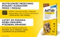ELANCO Adtab Skuteczna Tabletka do Rozgryzania i Żucia na Kleszcze Pchły Pasożyty dla Psa 56,25mg 1,3-2,5kg