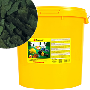TROPICAL SUPER SPIRULINA FORTE 36% Pokarm Płatki dla Ryb 21L/4KG