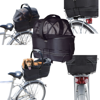 Trixie Tylny Kosz Torba Transporter dla Psa Kota do 8 kg na Rower na Bagażnik 29x49x60cm