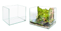 Diversa Paludarium 20 OptiWhite Terrarium AqusTerrarium 20x20x30cm 4mm