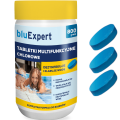 bluExpert Tabletki Multifunkcyjne Chlor do Basenu Dezynfekuje i Klaruje Wodę 800g na 160000l