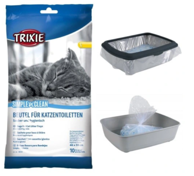 TRIXIE Worki foliowe do kuwety 10szt. 46x59cm L