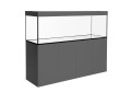 Zestaw z Szafką Aquatic 200x80x160cm Akwarium 960l Pokrywa LED 2x42W Mata 11 KOLORÓW