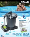 Aquael KlarJet 6000 Filtr BASENOWY Piaskowy Pompa Basenowa 6000l/h 29W