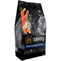 Savory Karma Sucha dla Kotów Dorosłych CATFRESH SALMON&WHITE FISH Łośoś i Białe Ryby 400g