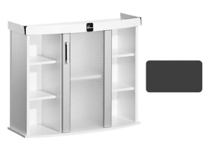 Szafka pod Akwarium profilowane Modern 80x35x77cm GRAFIT
