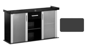 Szafka pod Akwarium proste Modern 120x40x77cm GRAFIT