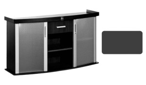 Szafka pod Akwarium profilowane Modern 160x60x77cm GRAFIT