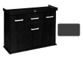 Szafka pod Akwarium proste Solid 80x35x75cm GRAFIT