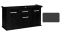 Szafka pod Akwarium proste Solid 120x40x75cm GRAFIT