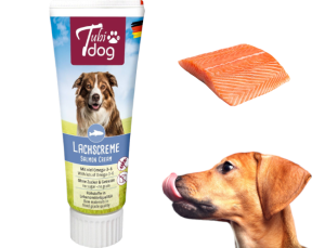 Tubidog Przysmak dla Psa w Tubce Pasta Nagroda Trenigowa Krem z Łososia 75g
