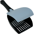 Łopatka Do Żwirku Dla Kota Do Kuwety z KLAPKĄ Zamykana SHAKER Light Blue-Niebieska