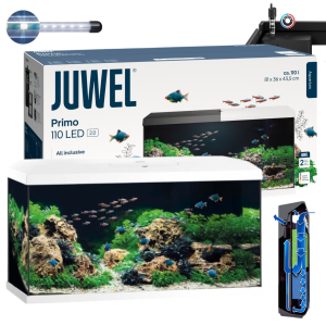 Juwel Primo 110 l 2.0 Kompletny Zestaw Akwarium Białe 81x36x45cm