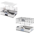 FERPLAST MODULAR 2 Klatka Modułowa dla Królików i Świnek Morskich Cavii 109x72x56cm
