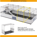 FERPLAST MODULAR 4 Klatka Modułowa dla Królików i Świnek Morskich Cavii 179x72x56cm