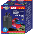 Aqua Nova XCF-1000 Filtr Zewnętrzny Kubełkowy z Lampą UV 7W Do Akwarium 100-200l 1000l/h