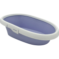 Kuweta Dla Kota Z Ramką Toaleta MINOU MINI 43cm Lilia Fiolet