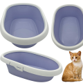 Kuweta Dla Kota Z Ramką Toaleta MINOU MINI 43cm Lilia Fiolet