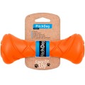 PitchDog Zabawka dla Psa Hantel Sztanga Pomarańczowa 19x7cm