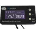 Ringder TC-220 Elektroniczny TERMOSTAT Z TIMEREM 2w1 LCD 220V Do Terrarium Szklarni Oświetlenie i Temperatura