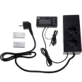 Ringder TC-220 Elektroniczny TERMOSTAT Z TIMEREM 2w1 LCD 220V Do Terrarium Szklarni Oświetlenie i Temperatura