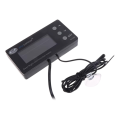 Ringder TC-220 Elektroniczny TERMOSTAT Z TIMEREM 2w1 LCD 220V Do Terrarium Szklarni Oświetlenie i Temperatura