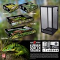 Repti Planet Terrarium Siatkowe Z Siatki Składane Professional 45x45x90cm