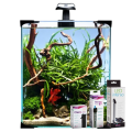 Zestaw Akwarystyczny Startowy dla Początkujących 10l nanoLED 20x20x25 LED 4,2W z Filtrem Grzałką