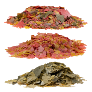 Zestaw Pokarmów dla Ryb w Płatkach Tropical Ichtio-Vit Ovo-Vit Bio-Vit 3x200g