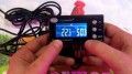 Ringder TC-120 Elektroniczny TERMOSTAT Z TIMEREM LCD 220V Do Terrarium Szklarni Inkubatora