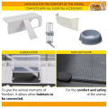 FERPLAST Modular Duża Klatka Modułowa Dla Królika, Świnki, Gryzoni 144cm