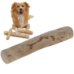 Kerbl Patyk z Drzewa Kawowego Kawowca Naturalny Gryzak dla Psa rozm. L 25-30cm Ø 5-7 cm