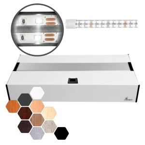 Pokrywa Aluminiowa Platino PROSTA 60x40cm 12W 8 KOLORÓW