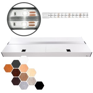 Pokrywa Aluminiowa Platino PROSTA 200x80cm 30W 8 KOLORÓW