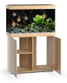 Juwel Rio 290l 101x51cm Kompletny Zestaw z Szafką Jasne Drewno Dąb Filtr Grzałka LED