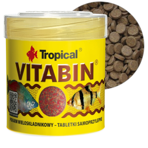 TROPICAL Vitabin Wieloskładnikowy Pokarm dla Ryb w Tabletkach 50ml 36g
