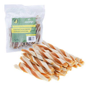 CanAgri Przysmak dla Psa Psów Kanapka z Kurczakiem i Dorszem 500g