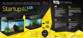 Zestaw akwarystyczny startowy profilowany dla początkujących 25l Startup 40 40x25x25 LED Expert 4,8W z filtrem wewnętrznym i grzałką 25W