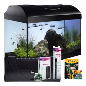 Zestaw akwarystyczny startowy dla początkujących 54l Startup 60 60x30x30 LED Expert 10W z filtrem wewnętrznym i grzałką 50W