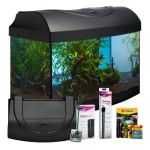 Zestaw akwarystyczny startowy profilowany dla początkujących 54l Startup 60 60x30x30 LED Expert 10W z filtrem wewnętrznym i grzałką 50W