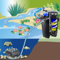 Filtr Ciśnieniowy do Oczka Wodnego z Lampą UV-C 24W Aqua Nova NFF-12000 do Oczka 12000l