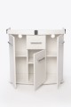 Szafka pod Akwarium profilowane Solid 80x35x75cm DĄB ARTISAN