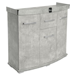 Szafka pod Akwarium profilowane Solid 80x35x75cm BETON