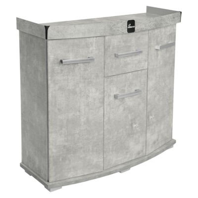 Szafka pod Akwarium profilowane Solid 80x35x75cm BETON