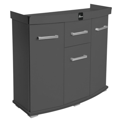 Szafka pod Akwarium profilowane Solid 80x35x75cm GRAFIT
